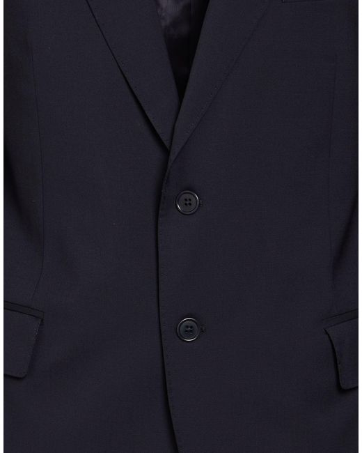 Tombolini Blue Suit Wool for men