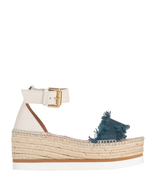 See By Chloé Blue Espadrilles
