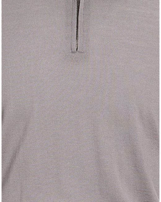 Drumohr Gray Sweaters for men