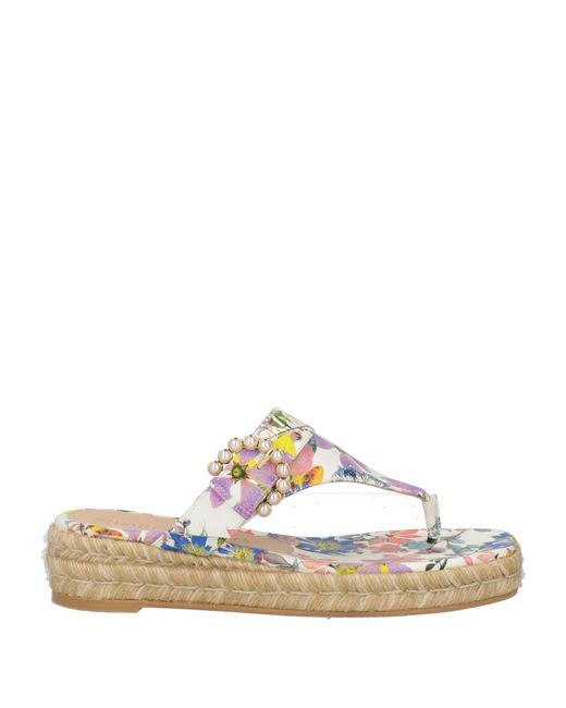 Stuart Weitzman White Espadrilles