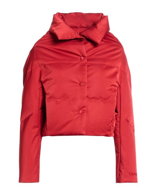 Lanvin Red Puffer Polyester