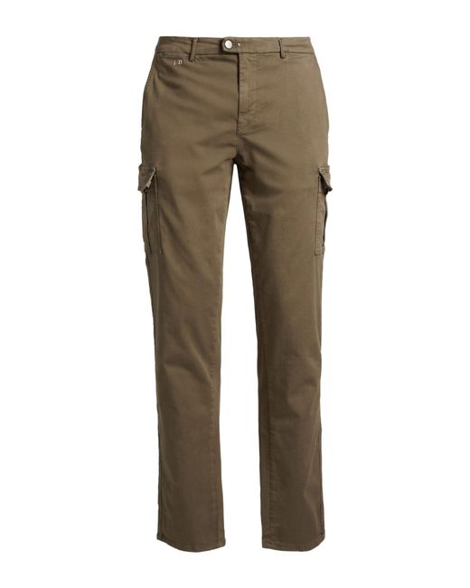 Tramarossa Gray Military Pants Cotton, Polyester, Elastane for men