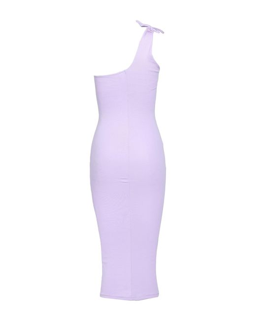 Mangano Purple Midi Dress