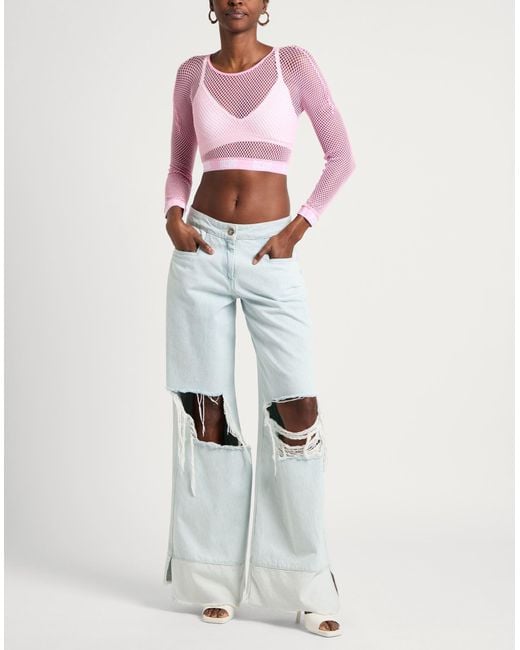 Gcds Pink Top
