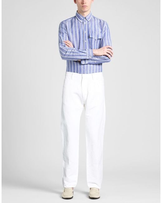 Giorgio Armani White Pants for men