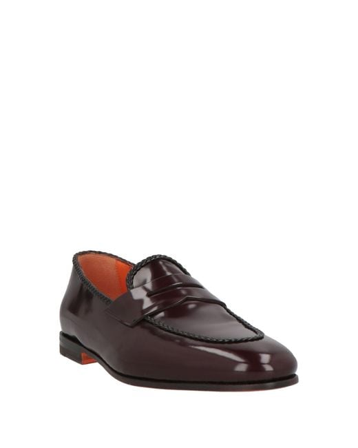 Santoni Brown Loafer for men
