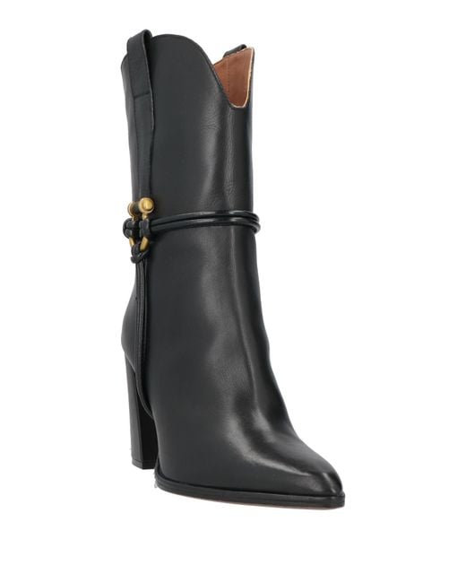 Bruno Premi Black Ankle Boots