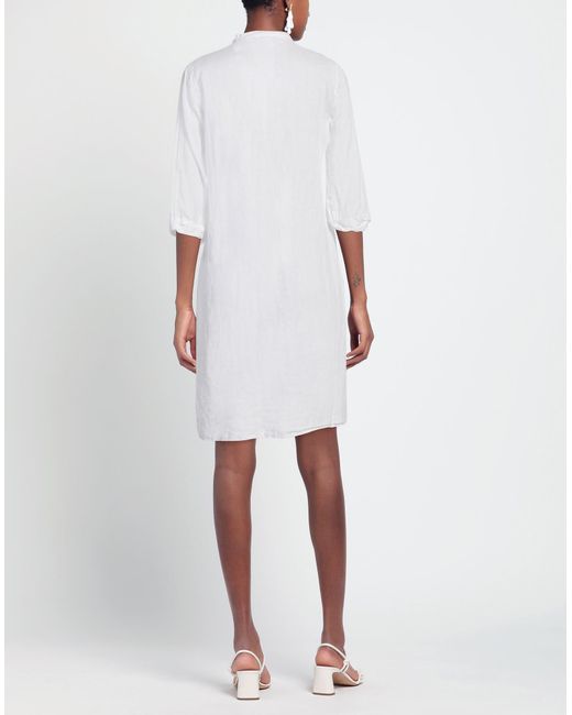 Crossley White Mini-Kleid