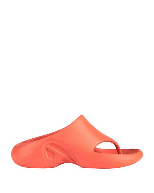 DIESEL Pink Thong Sandal for men