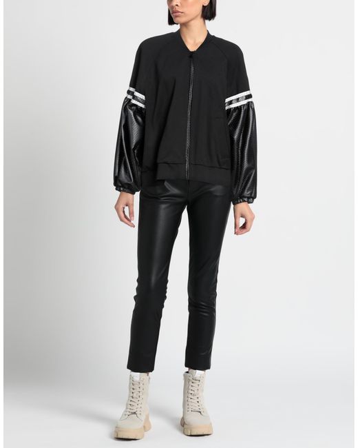 Twinset Black Sweatshirts