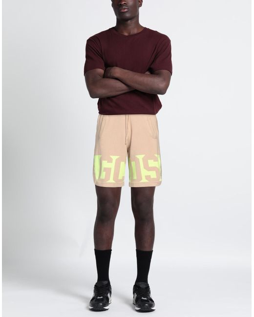 Gcds Yellow Shorts & Bermuda Shorts for men