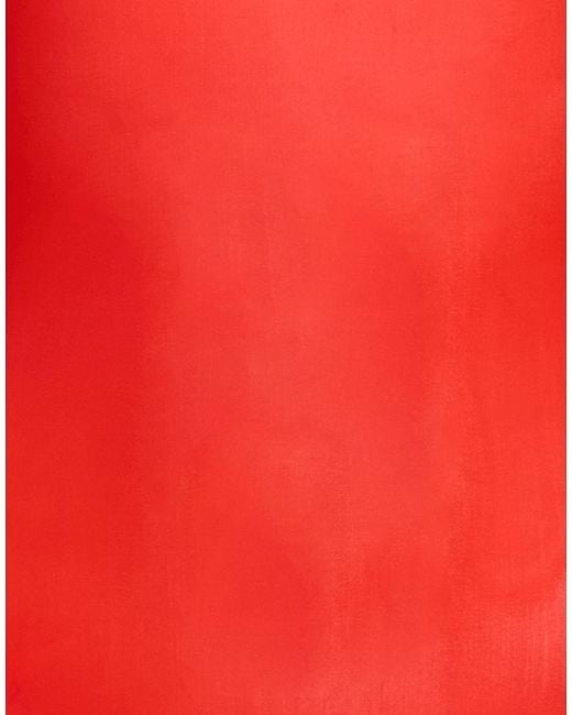 Alaïa Red Bodysuit Cupro, Elastane