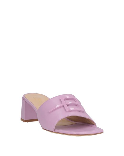 Baldinini Pink Sandals Calfskin