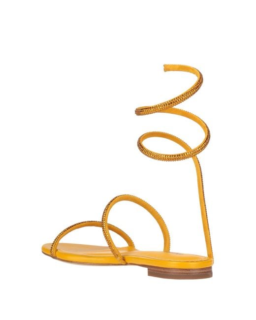 Lola Cruz Metallic Sandals