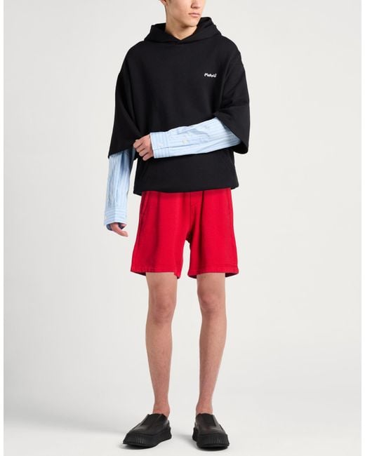DSquared² Red Shorts & Bermuda Shorts Cotton for men