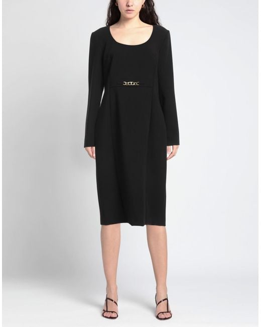 Twinset Black Midi Dress