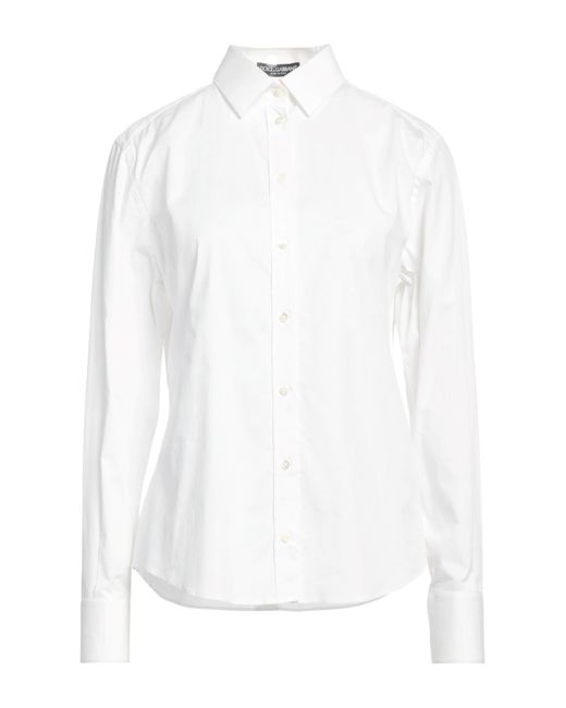 Dolce & Gabbana Shirt in White | Lyst