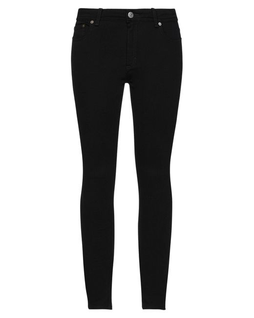Acne Black Denim Trousers