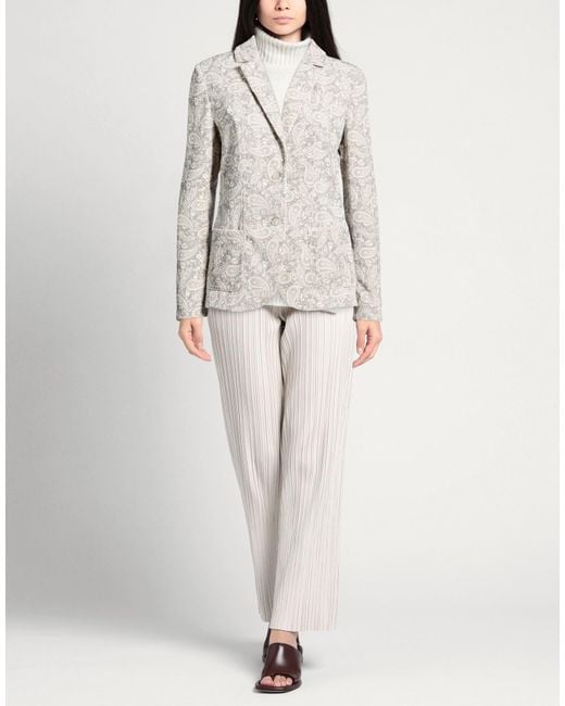 Purotatto White Blazer