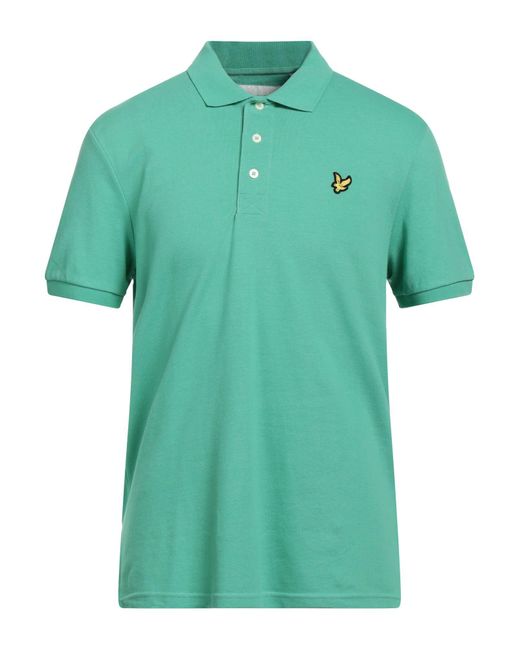 Lyle & Scott Green Polo Shirt for men