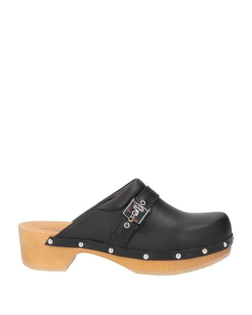Scholl Black Mules & Clogs