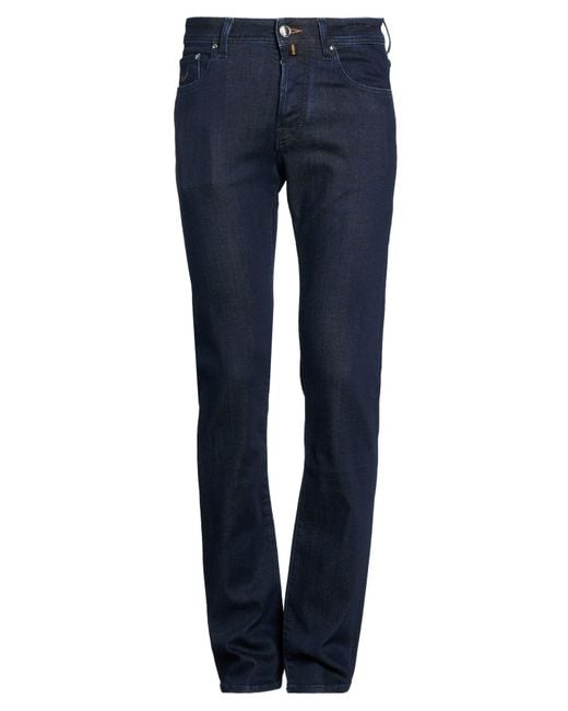 Jacob Cohen Blue Jeans Viscose, Cotton, Lyocell, Polyester, Elastane for men