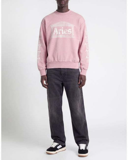 Sudadera Aries de hombre de color Pink
