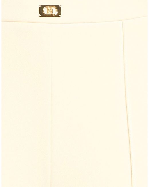 Elisabetta Franchi Natural Essentials Pants Polyester, Elastane