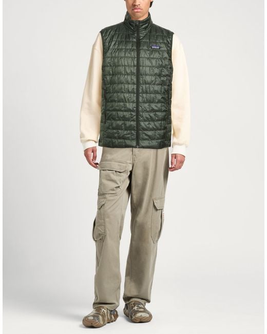 Patagonia Green Military Vest Recycled Polyester for men