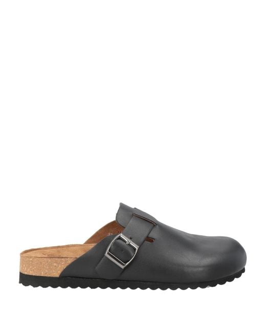 Ovyè Gray Mules & Clogs