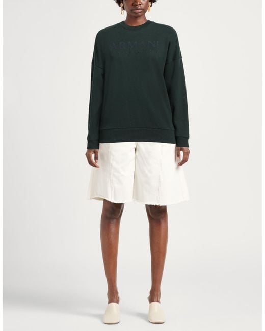 ARMANI EXCHANGE Green Sweatshirt