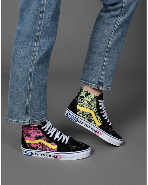 vans black on black high tops