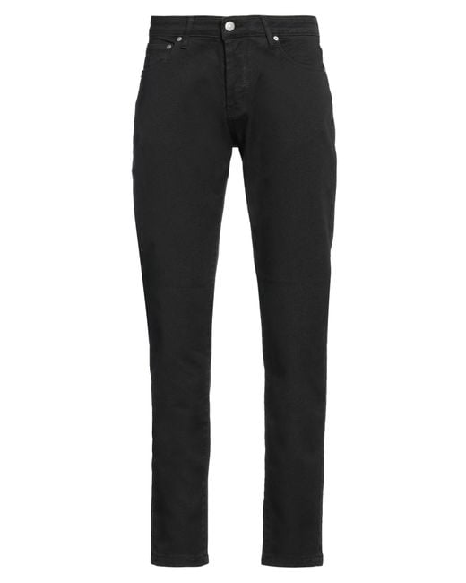 Daniele Alessandrini Black Trouser for men