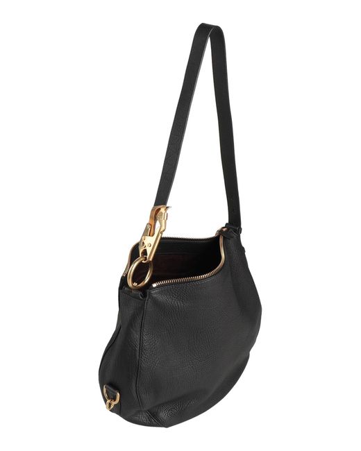 Burberry Black Shoulder Bag Calfskin
