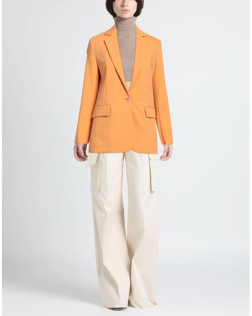 Maje Orange Blazer