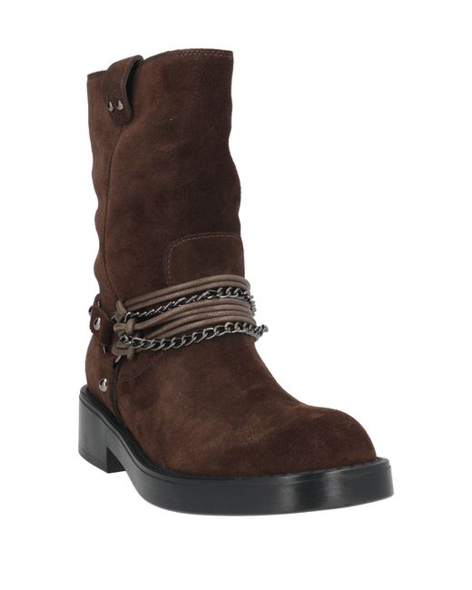 Apepazza Brown Ankle Boots