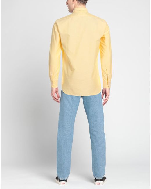 Bagutta Yellow Shirt for men