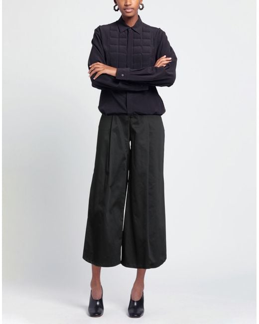 Pantalon Rose' A Pois en coloris Black