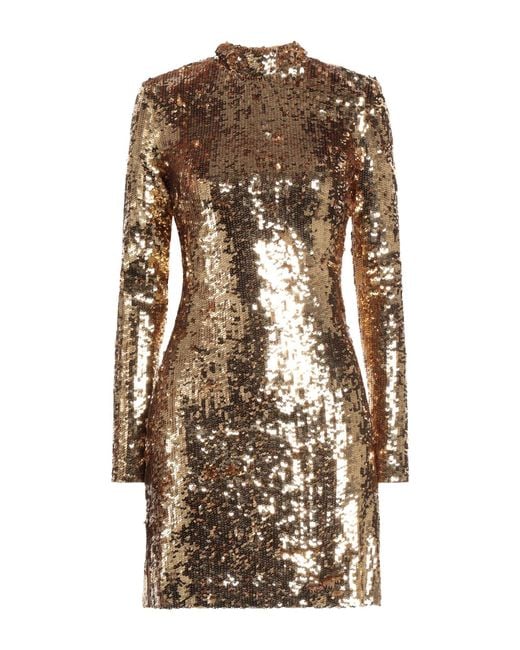 Elisabetta Franchi Natural Mini Dress