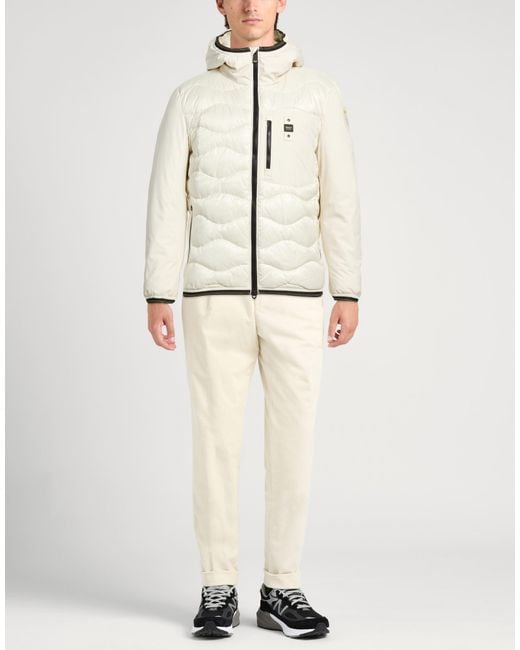 Blauer White Jacket for men
