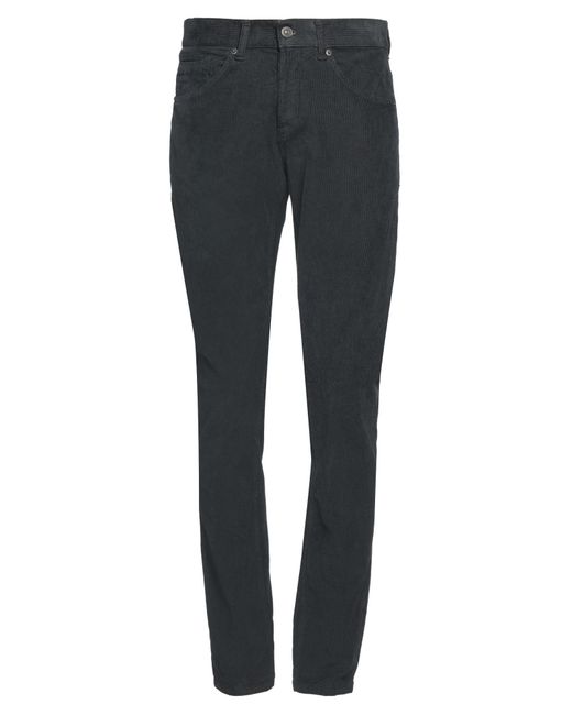 Dondup Gray Pants Cotton, Elastane for men