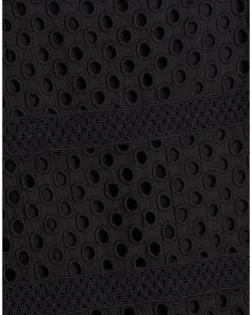 YMC Women's Black Midi Dress Cotton