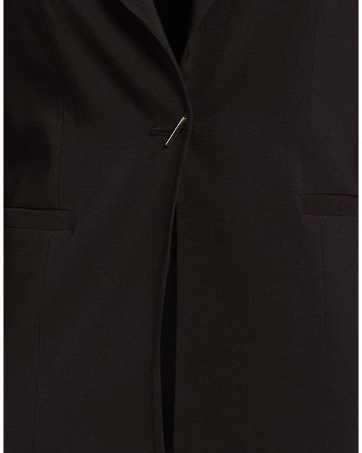 Relish Black Blazer Polyester, Elastane