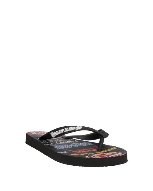Philipp Plein White Thong Sandal