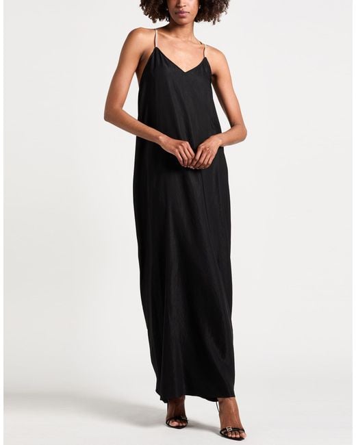 Peserico Black Maxi Dress