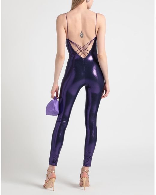 Oseree Purple Jumpsuit