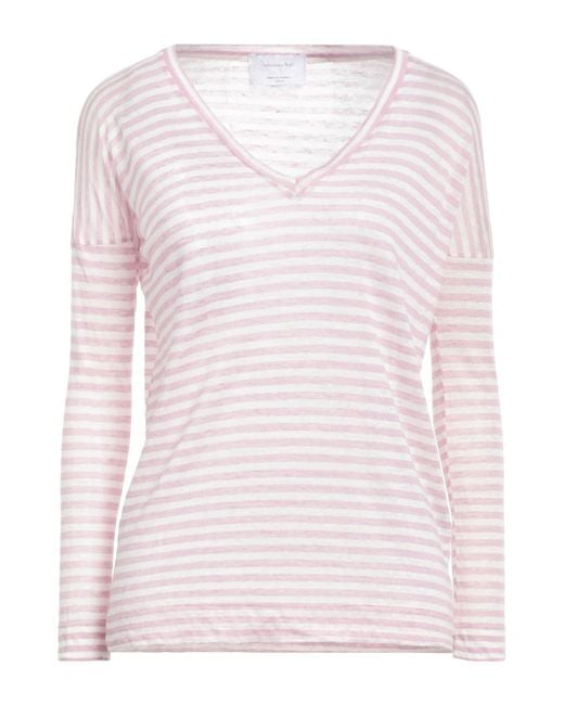 Daniele Fiesoli Pink T-Shirt Linen