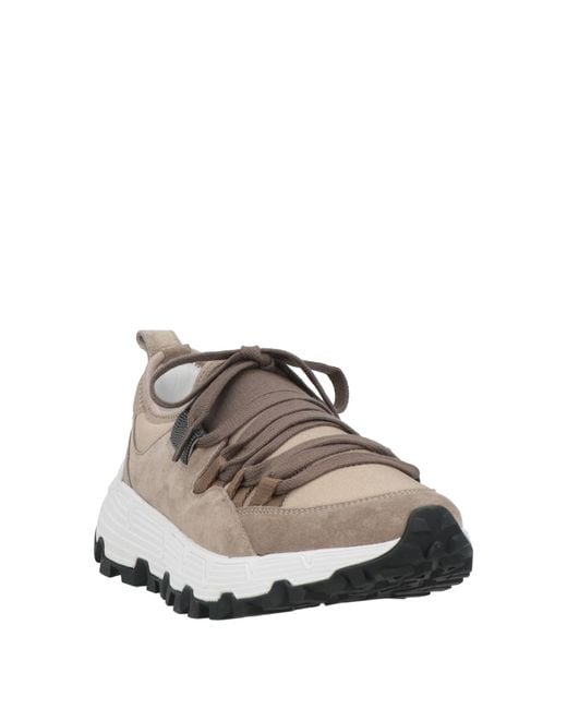 Brunello Cucinelli Gray Trainers