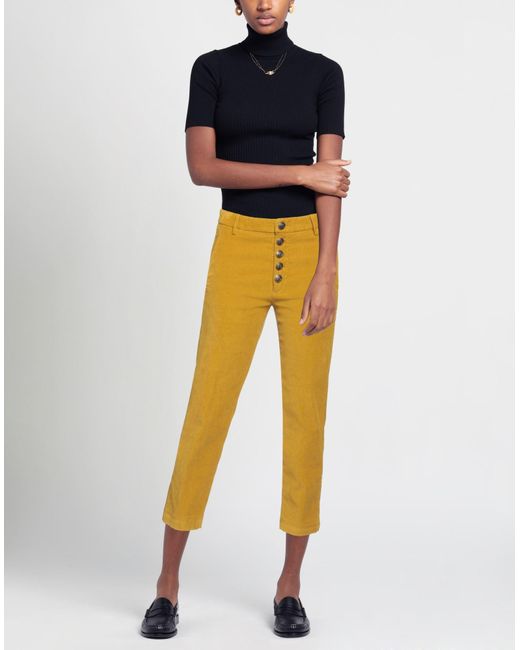 Pantalon Dondup en coloris Yellow