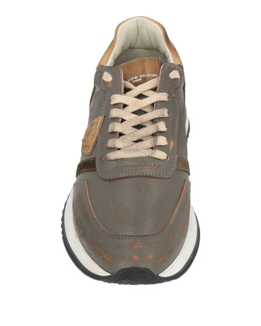 Philippe Model Gray Trainers for men